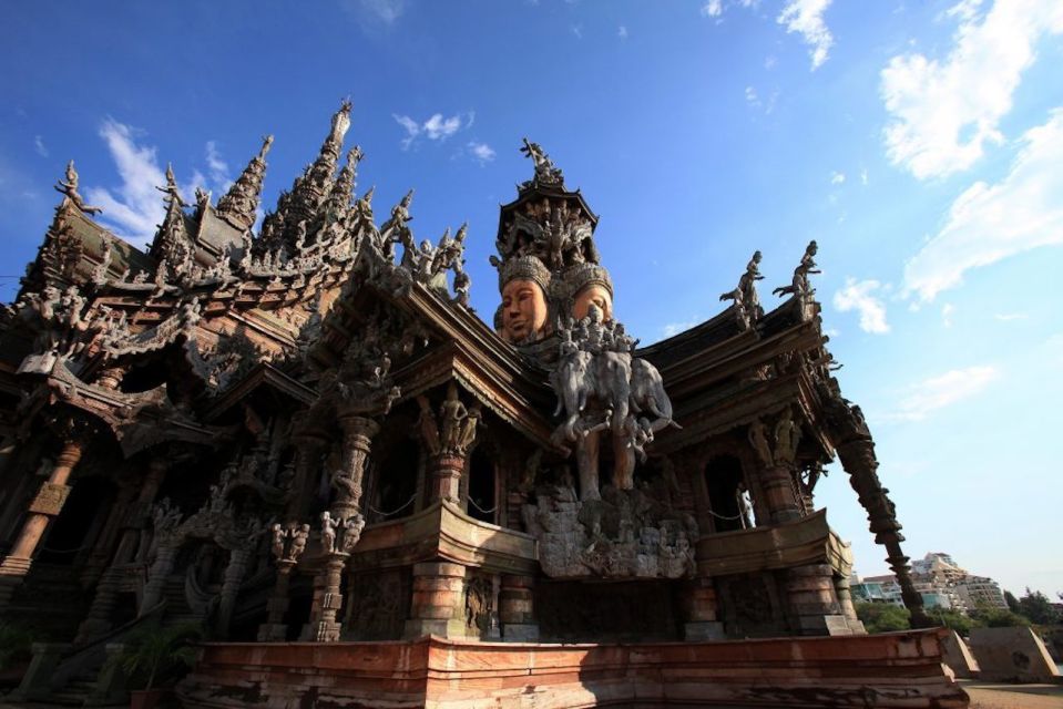 Pattaya: The Sanctuary of Truth Discounted Admission Ticket - Exploring the Impressive Woodcarvings