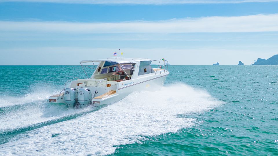 Phi Phi Islands: Private Full-Day Trip by Luxury Boat W/Food - Pickup and Drop-off