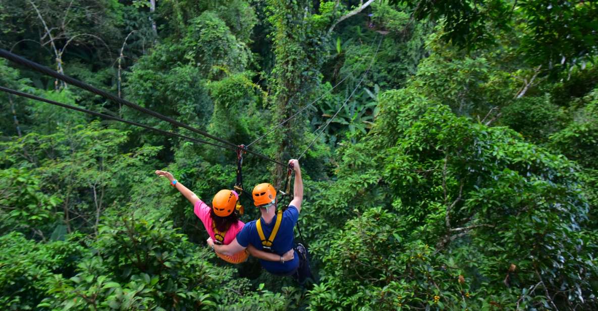 Phuket: ATV Experience and Zipline Combinaton Trip - Zipline Adventure Details