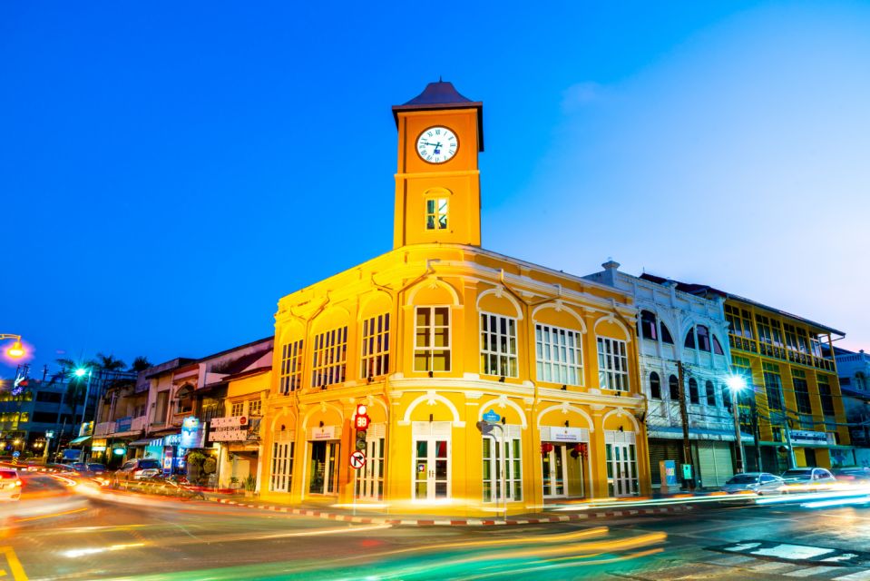 Phuket: Discover Phuket Town and Khai Island Full-Day Tour - Sino-Portuguese Architecture