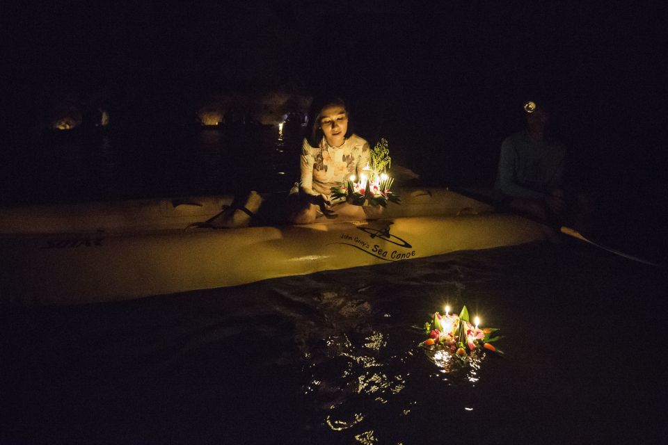 Phuket: Hong by Starlight With Sea Cave Kayak & Loi Krathong - Spot Wildlife in Phang Nga Bay