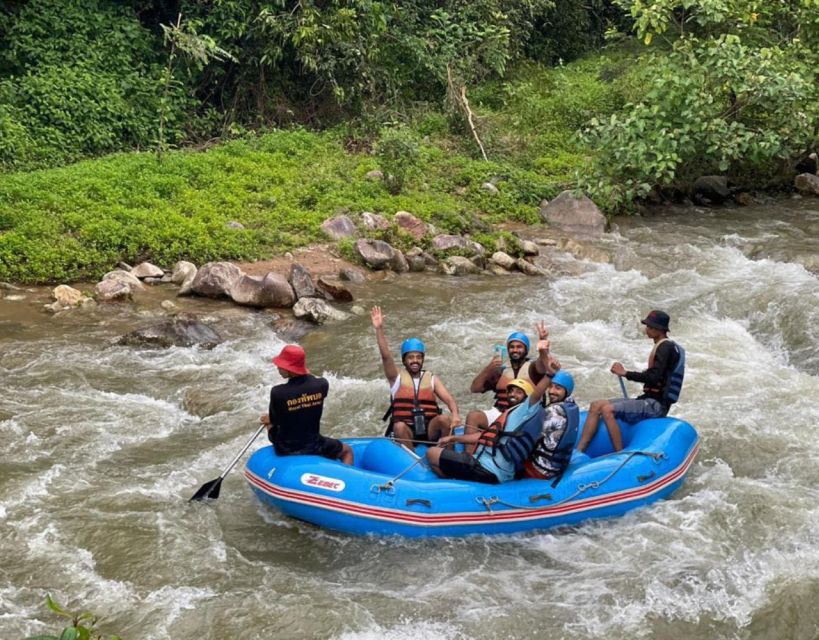 Phuket: Monkey Cave, Water Rafting, Zipline With ATV Option - Inclusions