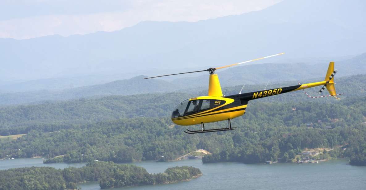 Pigeon Forge: French Broad River and Lake Helicopter Trip - Douglas Lake Panorama