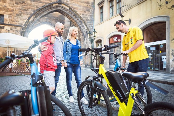 Prague E-Scooter Small Group Tour With Medieval Monastery Visit - Wenceslas Square and National Theater