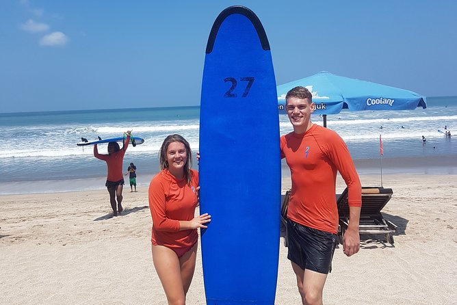 Private Beginner 1 on 1 Surf Lesson at Kuta Beach - Theory Lessons and Water Practice