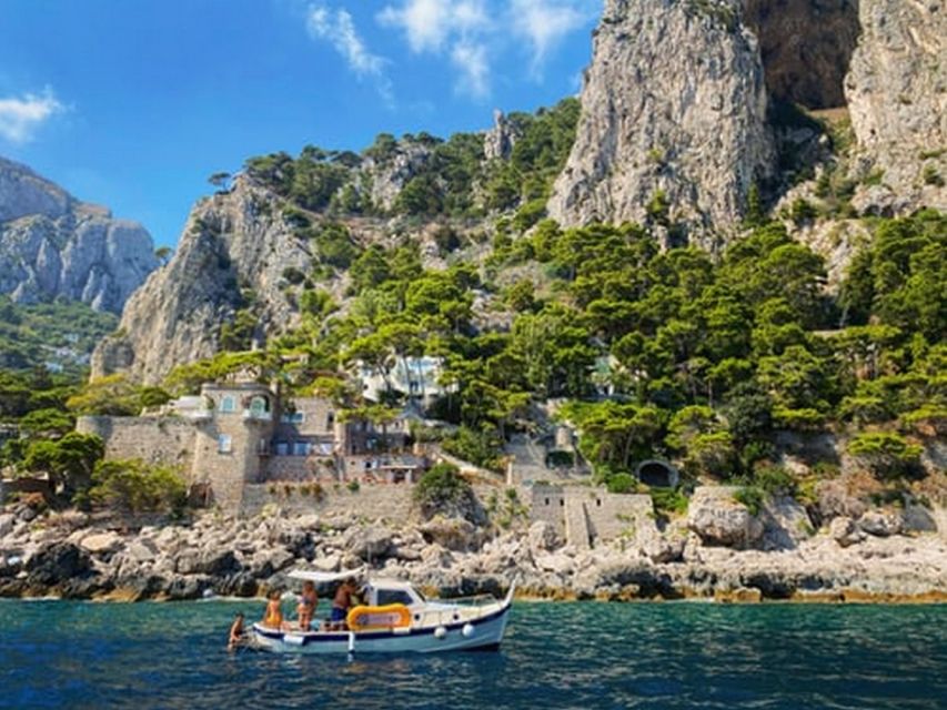 Private Capri Excursion by Boat From Sorrento - Full Description