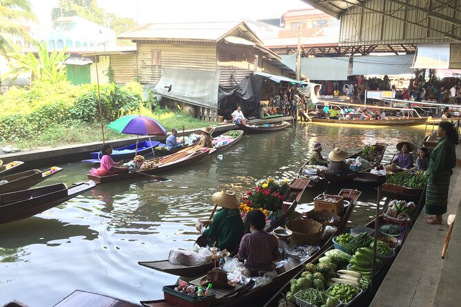 PRIVATE Floating Market + Boat Ride + Walking + Simple Thai Lunch - Exploring the Floating Market