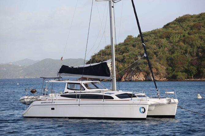 Private Full Day, Fun Day Aboard SY Mazu - Luxury Gemini Legacy Catamaran - Lunch at Lovango Cay