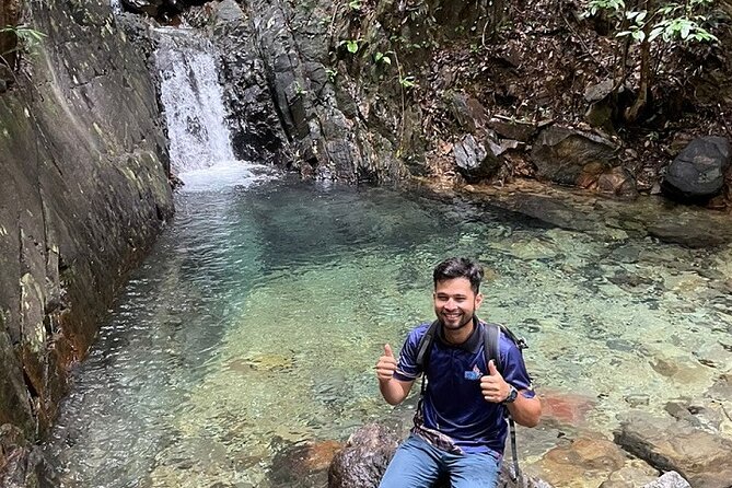 Private Telaga Tujuh Waterfall Half Day and Sacred Blue Pool Tour - Guided Jungle Trek