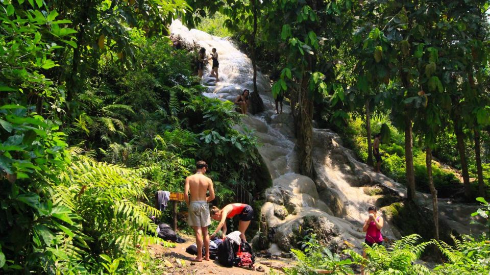 Private Tour Climb Sticky Waterfall Like Spiderman - Swim in Crystal Clear Waters