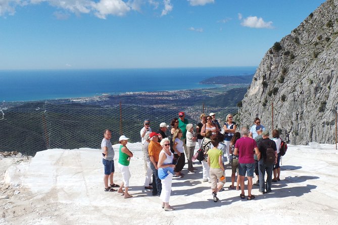 PRIVATE Tour in Carrara Marble Quarries With 4x4 Vehicles - History and Extraction of Prized Stone