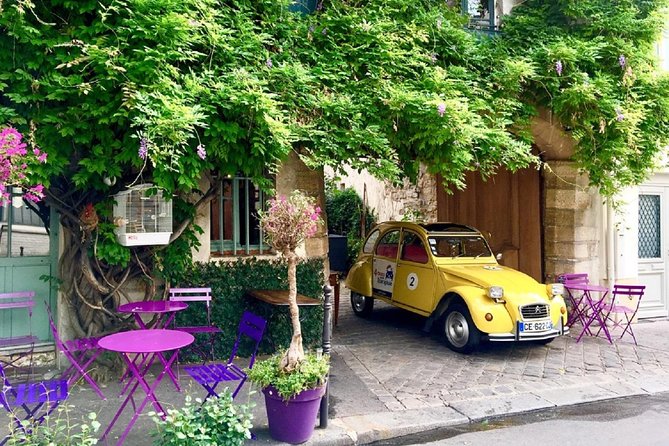 Private Tour Paris Little-Known Places 2 Hours in Citroën 2CV - Tour Itinerary