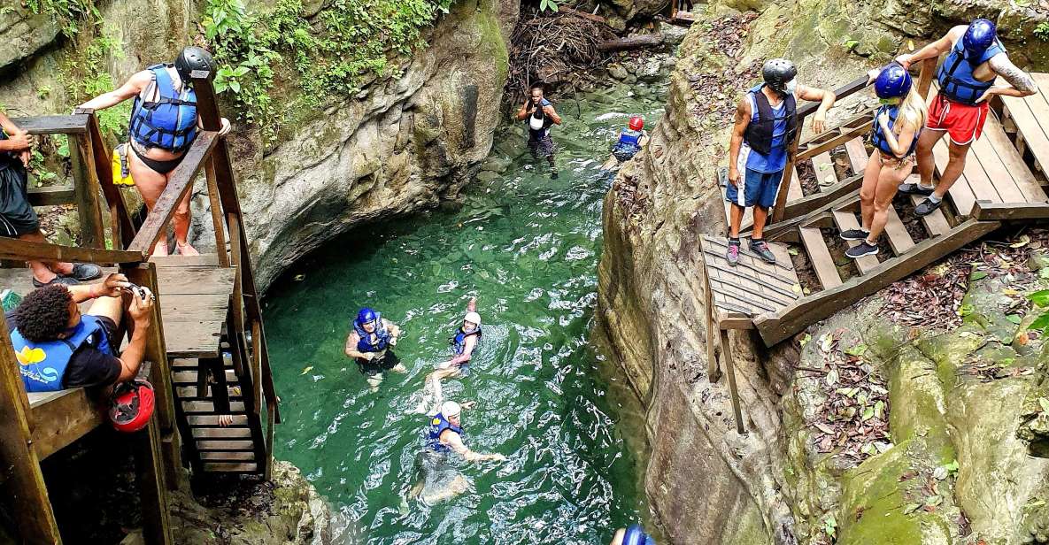 Puerto Plata: Damajagua Waterfalls Canyoning & Cocktail - Canyoning Highlights