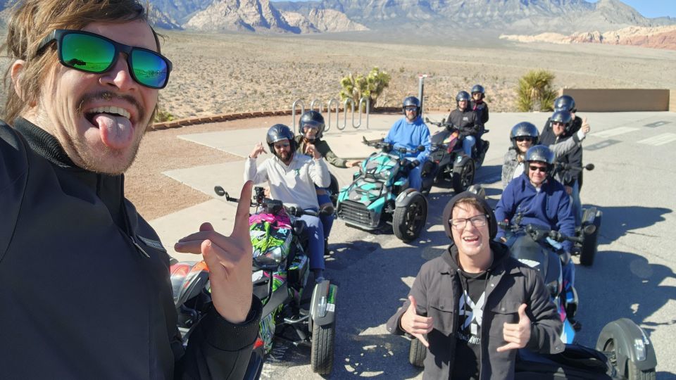 Red Rock Canyon: Self-Guided Trike Tour on a CanAm Ryker! - Itinerary and Route