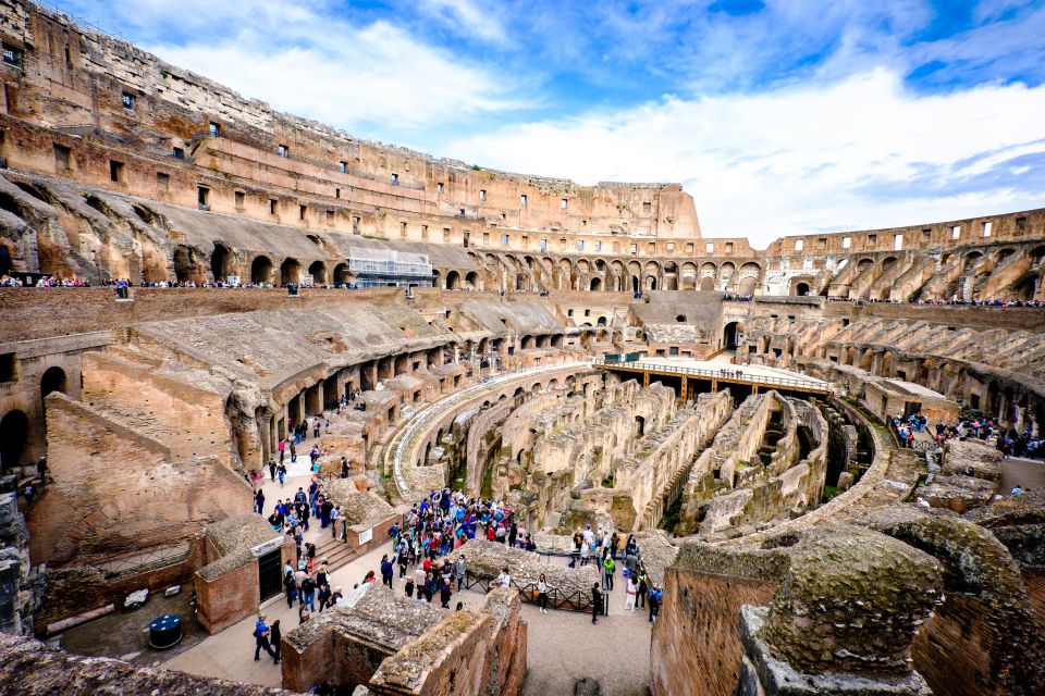 Rome: Hop-on Hop-off Bus Tour and Colosseum Experience - Colosseum Tour