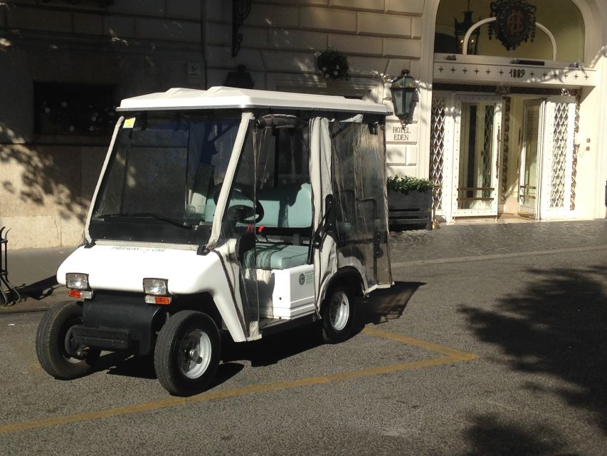 Rome: Imperial City Tour by Golf Cart With Optional Transfer - Exploring Historical Sites