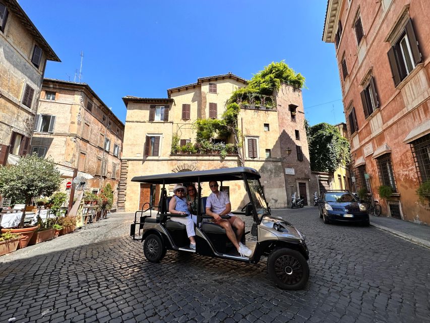 Rome in Golf Cart 6 Hours the Really Top! - Highlighted Sites and Itinerary