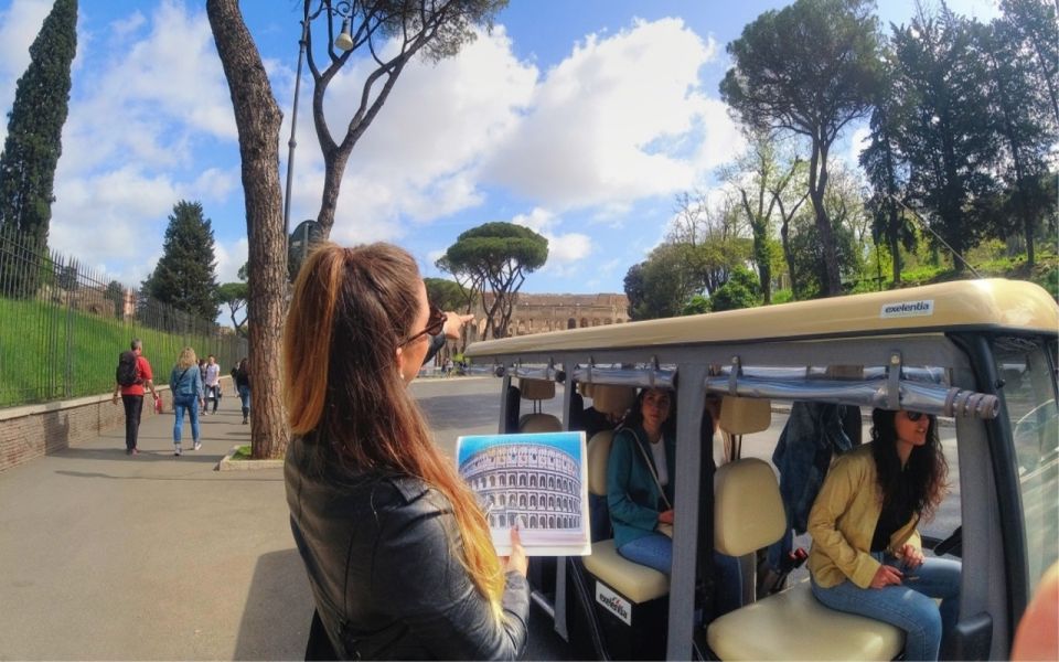 Rome: Night Tour of the City by Golf Cart - Navigating the Historic City Center