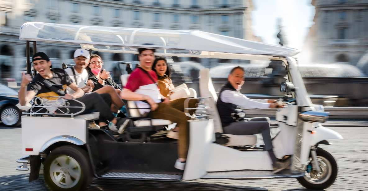 Rome: Private City Tour by Electric Tuk Tuk - Eco-Friendly Transportation