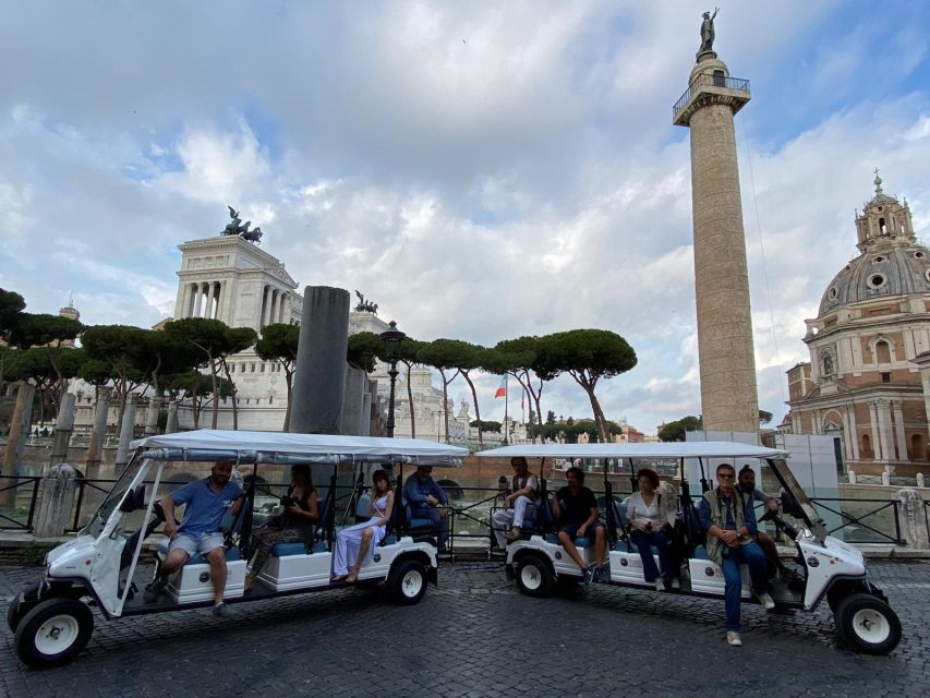 Rome: Private Customizable 3-Hour Golf Cart City Tour - Customizing Your Tour Experience