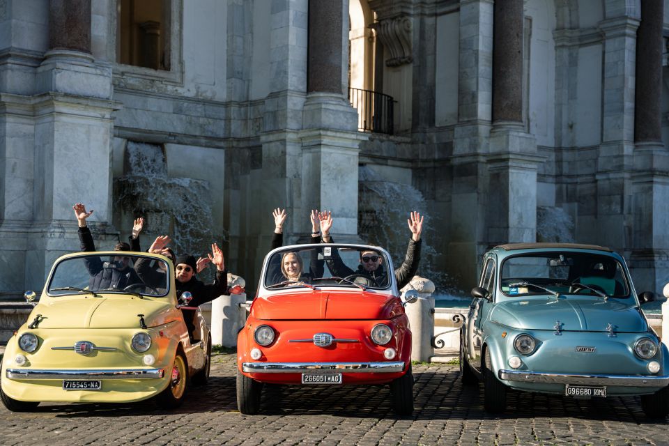 Rome: Self-Drive Fiat 500 Cabriolet Adventure - Exclusive Hidden Gems