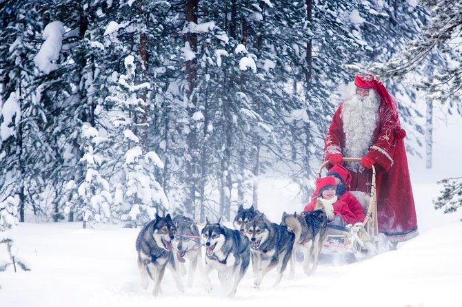 Rovaniemi Santa Claus Village Husky Reindeer Farm Arctic Museum - Meeting Santa Claus