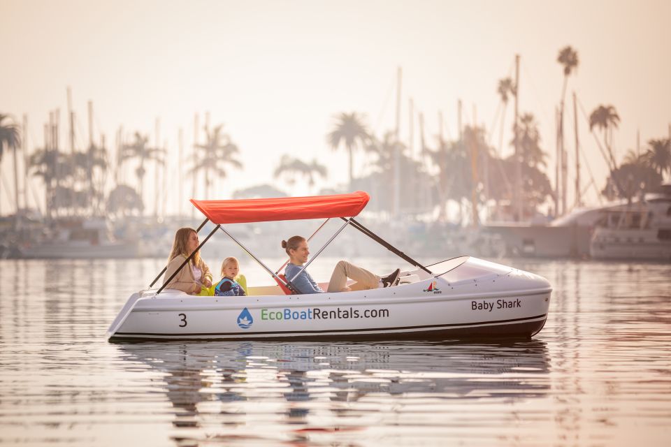 San Diego: San Diego Bay Dog-Friendly Eco Pedal Boat Rentals - Highlights