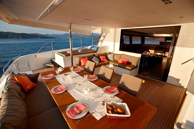 Santorini Luxury Catamaran Day Cruise With Bbq,Drinks,Transfer - Snorkeling and Swimming Opportunities