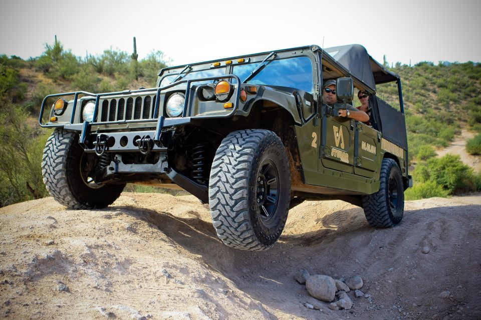 Scottsdale: Tonto National Forest Off-Road H1 Hummer Tour - Live Tour Guide Information