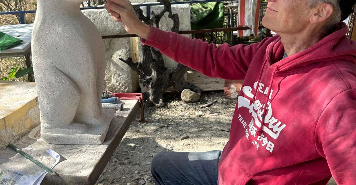 Sculpting Art Experience in Italy,Class in Sculpture Gardens - Tools and Clay Provided