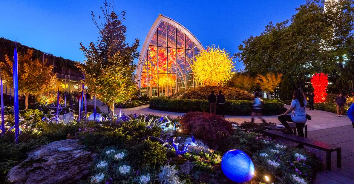 Seattle: Chihuly Garden and Glass Entry Ticket - Strolling Through the Outdoor Garden