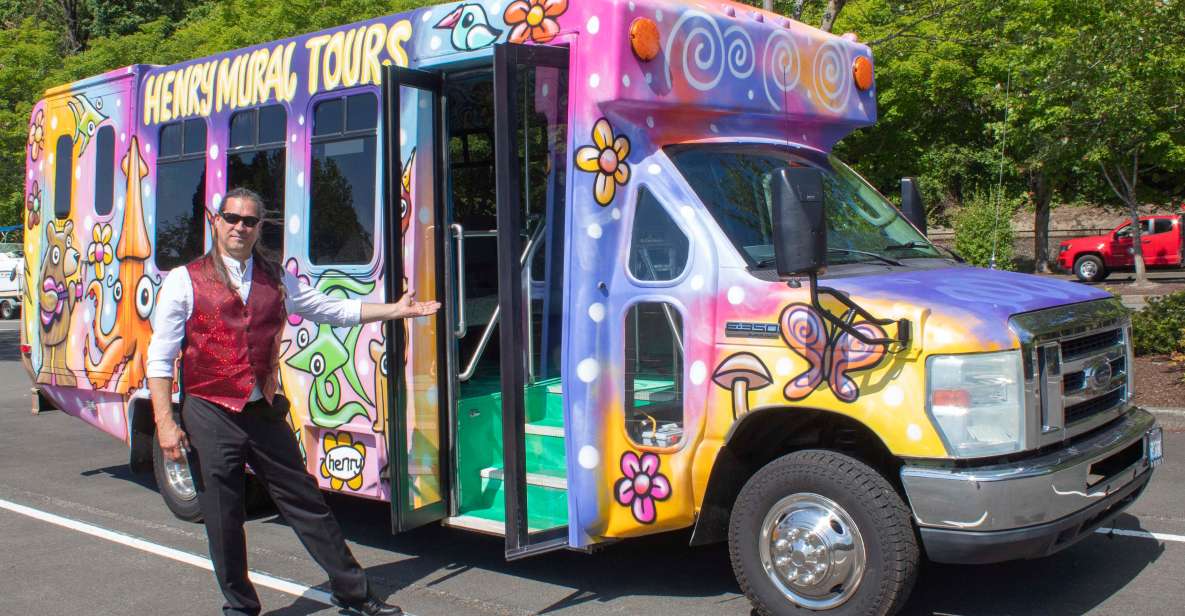 Seattle: Henry Mural Tour, Hop Aboard a Fully Painted Bus - Vibrant Murals and Hidden Gems