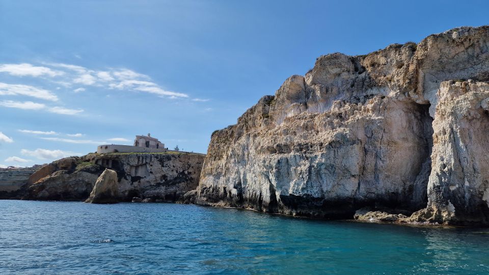 Siracusa:Ortigia & Sea Caves Boat Tour and Apertif at Sunset - Tour Description