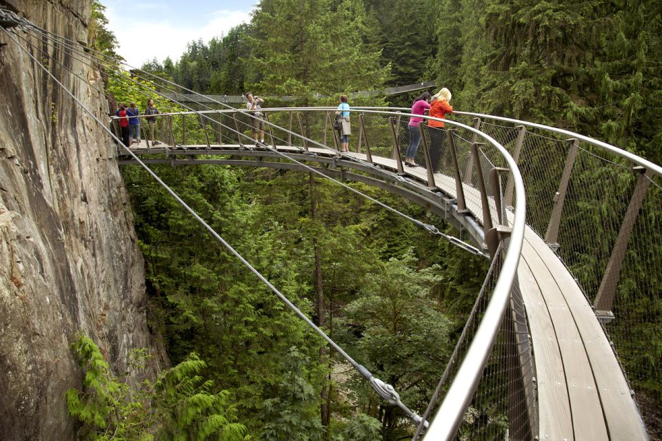 Small Group Tour of Capilano Bridge & Grouse Mountain - Cliffwalk Experience