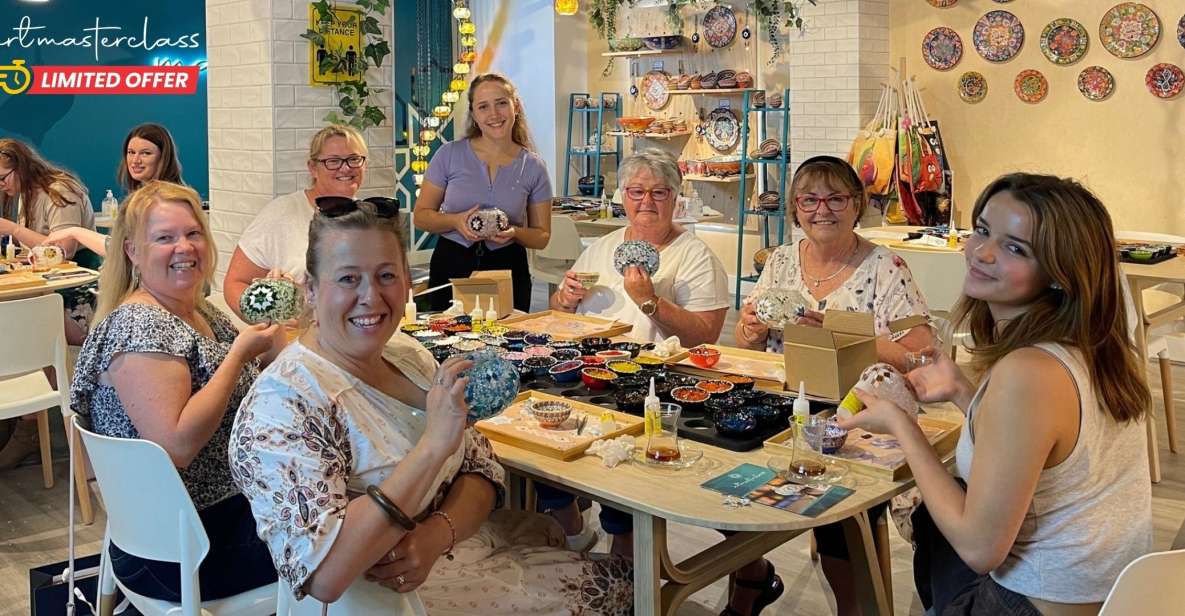 Sydney: Mosaic Lamp Making Workshop - Instructor and Accessibility