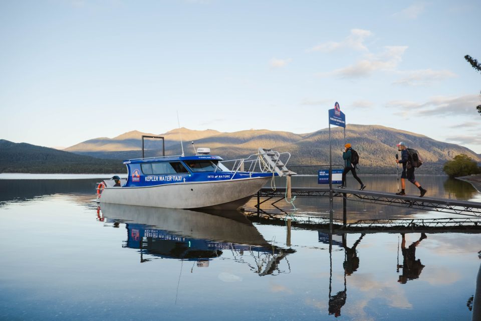 Te Anau: Kepler Water Taxi Transfer Across Lake Te Anau - Activity Description and Inclusions