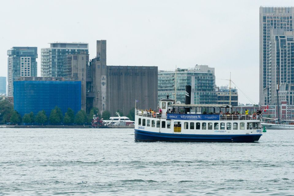 Toronto: City Views Harbor Cruise - Historical and Contemporary Sights