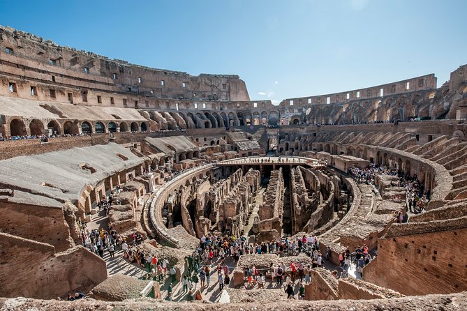 Tour of Colosseum With Arena Floor Access and Ancient Rome - Additional Tour Considerations