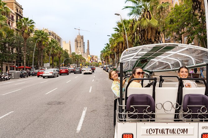 Tour of Historic Barcelona in Private Eco Tuk Tuk - Group Size and Restrictions
