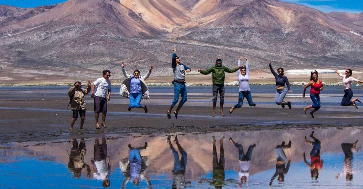 Tour of Salinas and Yanaorco Lagoons + Lojen Thermal Baths - Moche Salt Flat Perspectives