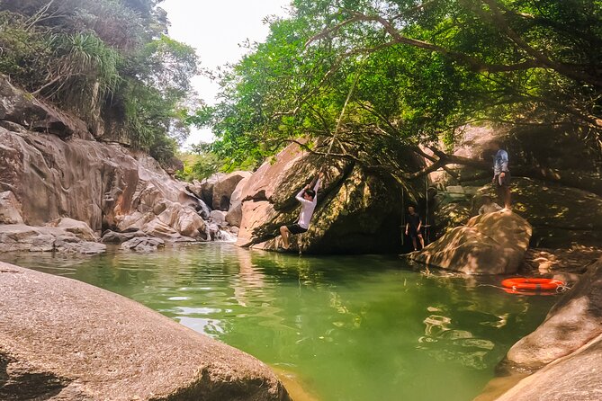 Trekking and Cliff-Jumping at Ba Ho Waterfall - Half Day Tour - Cliff-Jumping Experience