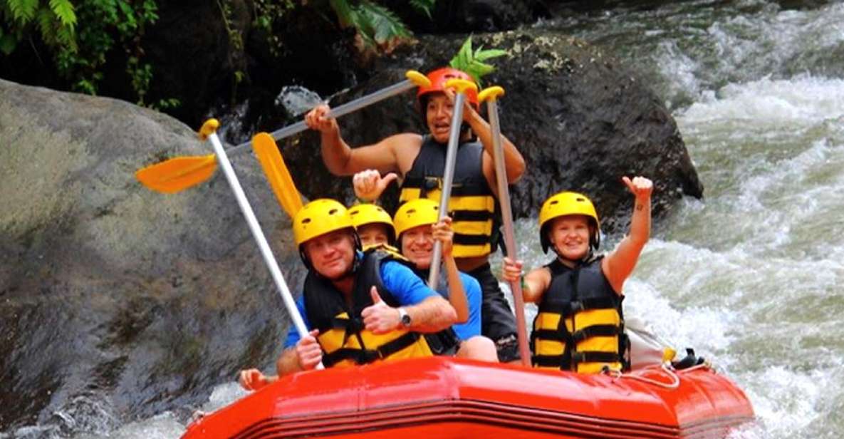 Ubud Rafting Adventure: Thrills on Ayung River Odyssey - Highlights of the Rafting Experience