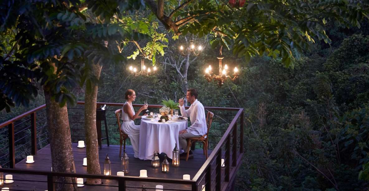 Ubud: Romantic Dinner on a Forest Tree Deck - Ambiance of the Forest Tree Deck