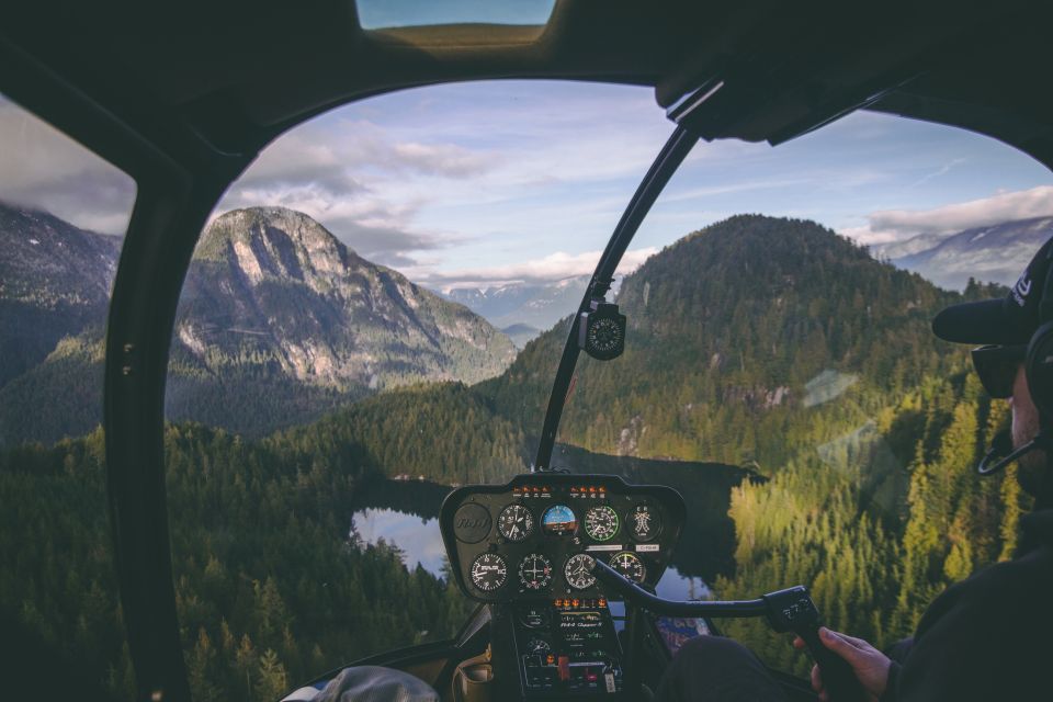 Vancouver: Coastal Mountain Landing Helicopter Tour - Whats Included