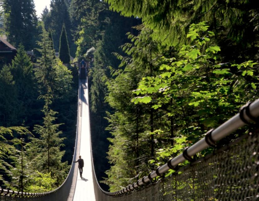 Vancouver: Small Group Tour W/Capilano & Grouse Mtn Lunch - Capilano Cliffwalk