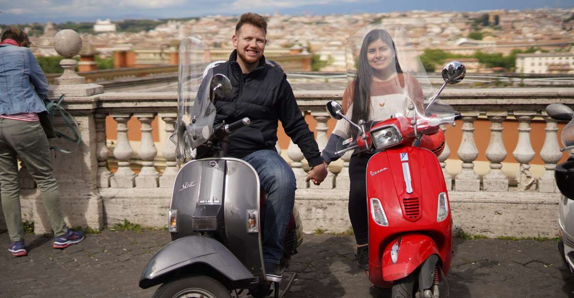 Vespa Tour With Professional Photographer - Itinerary Overview