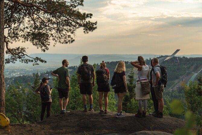 View of the Oslofjord Walk - Hiking to the Vettakollen Mountain