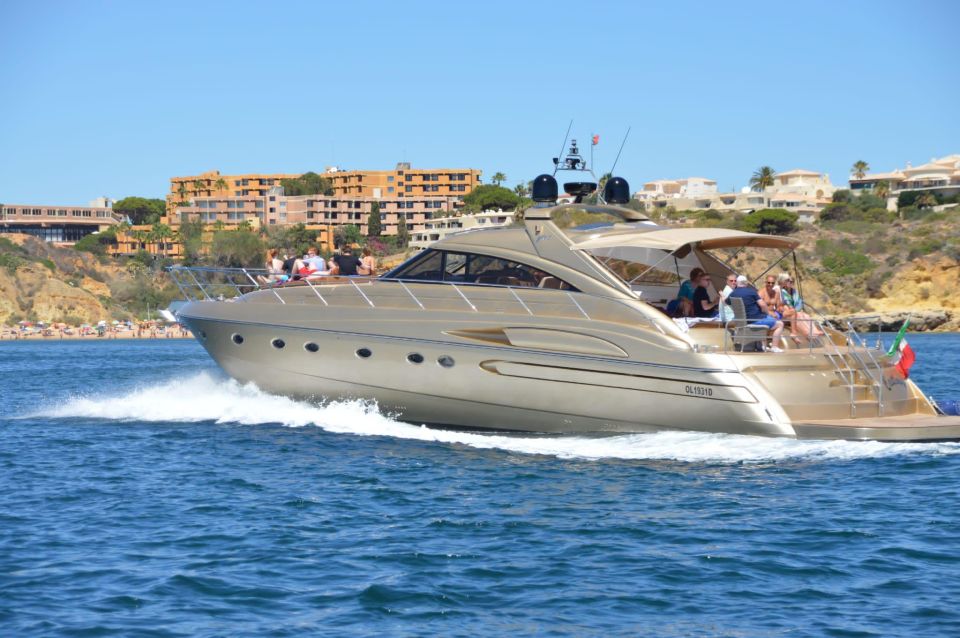 Vilamoura: Luxury Customized Private Yacht Cruise With Drink - Included in the Cruise