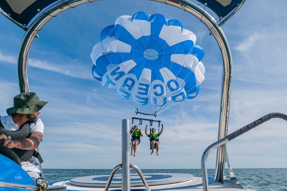 Vilamoura Marina: Parasailing - Flexible Travel Plans