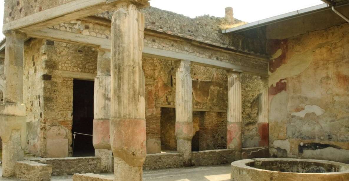 Visit to the Excavations of Pompeii With Lunch on Vesuvius - Vesuvius Cellars: A Culinary Delight